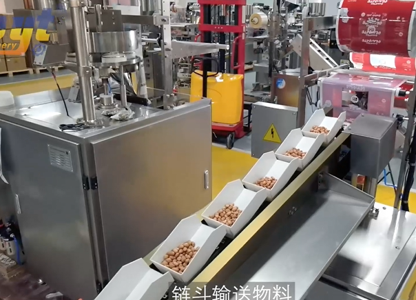 320A帶鏈斗花生包裝機(jī)（嘉億特）